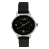 Fastrack Quartz Black Dial Girls Watch NS6107SL02