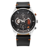 Fastrack Opulence Black Dial Chronograph Men's Watch NU3315KL01