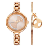 Fastrack Pulse Rose Gold Dial Girls Watch NU6311WM01F