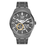 Timex Signio Gunmetal Round Automatic Men’s Watch TWEG34001