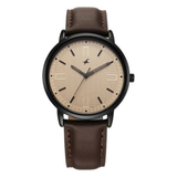 Fastrack Stunners X Beige Dial Men's Watch 38159NL02