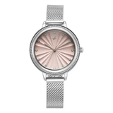 Fastrack Stunners X Pink Dial Girls Watch NU68048SM01