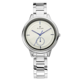 Titan Workwear Silver Dial Women’s Watch 2617SM02