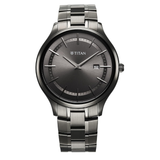 Titan Classique Slim Grey Men’s Watch NU90142QM06