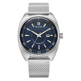 Titan Tonneau Blue Men’s Watch NU90211SM01