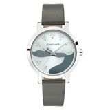 Fastrack Bare Basics Silver Dial Girls Watch NS6222SL02