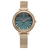 Fastrack Stunners X Green Dial Girls Watch NU68048WM01