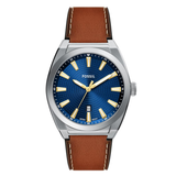 Fossil Everett Leather Watch for Men FS6115