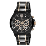 Titan Ceramics Chronograph Men’s Watch NS90090KD02