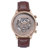 Sonata Pink Dial Brown Men's Watch NU77146WL01