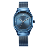 Fastrack Snob X Blue Dial Girls Watch NS6283QM01
