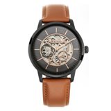 Titan Automatics Black Dial Men’s Leather Watch 90110NL01