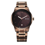 Titan Neo Splash Brown Dial Watch for Men 1806QM03