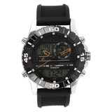Fastrack Black Dial Analog-Digital Guys Watch NU38035SP03