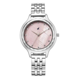 Fastrack Stunners X Pink Dial Girls Watch 68046SM03