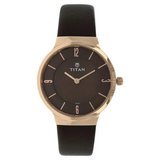 Titan Brown Dial Women’s Watch 95033WL01