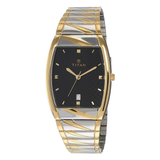 Titan Black Dial Day-Date Men’s Watch NU9315BM02