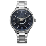 Titan Stellar Blue Dial Stainless Steel Watch 10028SM01