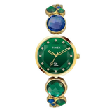 Timex Fria Women Green Round Analog Watch TWEL17000