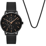 Armani Exchange Cayde Chronograph Watch Gift Set for Men AX7162SET