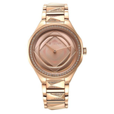 Titan Purple Glitz Rose Gold Women’s Watch NT95206WM01