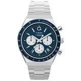 Timex Q Chronograph Blue Dial Men Watch TW2W51600UJ