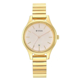 Titan Karishma Beige Dial Women’s Watch NU2679YM01