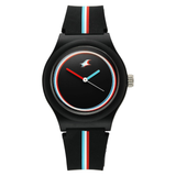 Fastrack Zine Black Dial Girls Watch 38037PP24W