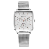 Titan Avant Garde Silver Women’s Watch NT95176SM01