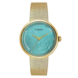 Timex Blue Round 36mm Women’s Watch TWEL19301