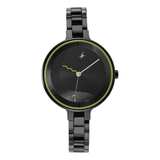 Fastrack Stunners Black Girls Watch NU6265NM01