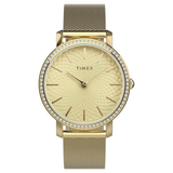 Timex Trend Gold Round Dial Women Watch TW2V52200UJ