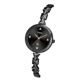 Timex Fria Black Round Dial Women Watch TWEL18303