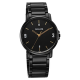 Sonata Black Dial Black Strap Men's Watch NU77083NM01