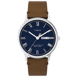 Timex Waterbury Classic 40mm Leather Strap Watch TW2W14900
