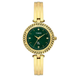 Timex Fria Green Round Dial Analog Women’s Watch TWEL24103
