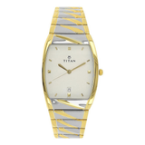 Titan Karishma White Dial Watch 9315BM01