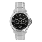 Titan Black Dial Multifunction Watch for Men NM1698SM01