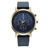 Fastrack Chrome K Blue Dial Guys Watch 3287QL04