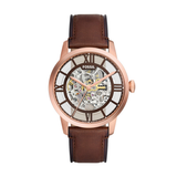 Fossil Townsman Automatic Leather Watch for Men ME3259