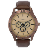 Timex Fashion Brown Dial Men Multifunction Watch TW000U915
