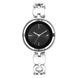 Fastrack Glitch Silver Girls Watch NU6237SM01