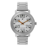Fastrack Quartz White Dial Men's Watch NU3121SM01