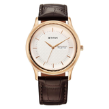 Titan Karishma Silver Dial Day-Date Watch 1825SL15
