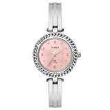 Timex Fria Pink Round Dial Analog Women’s Watch TWEL24100