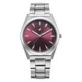 Fastrack Stunners X Maroon Dial Guys Watch NU38162SM01