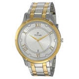 Titan Karishma Silver Dial Men’s Watch NM1775BM01