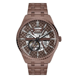 Timex Signio Brown Round Automatic Men’s Watch TWEG34002