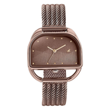 Fastrack Style Up Brown Girls Watch 6307QM01