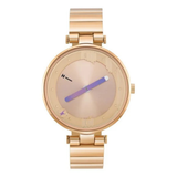 Fastrack MetaWe Rose Gold Dial Girls Watch 6305WM01